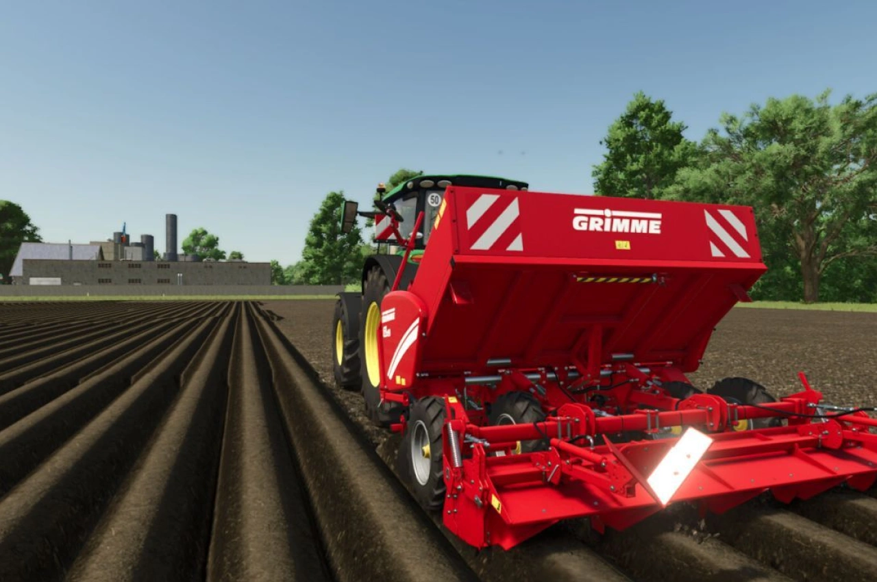 Сівалка картоплі Grimme GL 420 для Farming Simulator 25