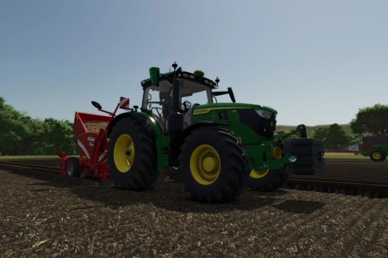 Сівалка картоплі Grimme GL 420 для Farming Simulator 25