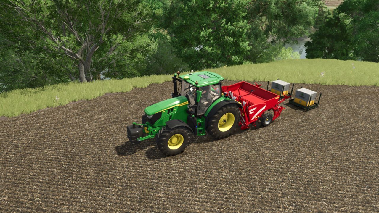Сівалка картоплі Grimme GL 420 для Farming Simulator 25