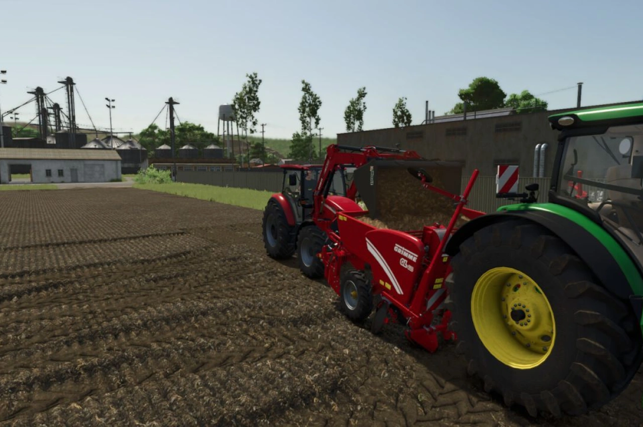 Сівалка картоплі Grimme GL 420 для Farming Simulator 25