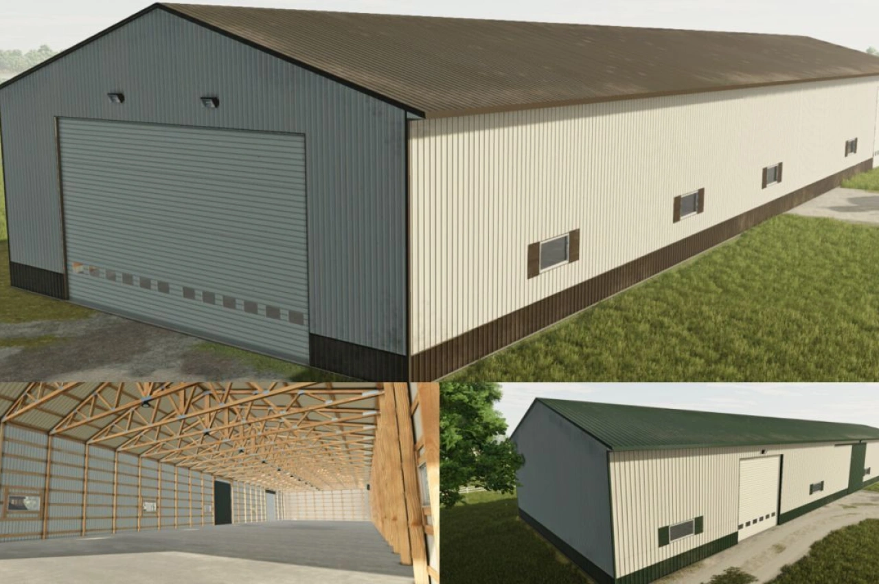 Пакет будівель American Pack Pt1 для Farming Simulator 25