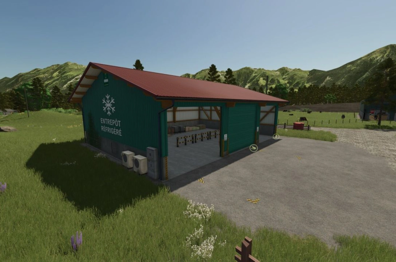 Холодильний склад для Farming Simulator 25