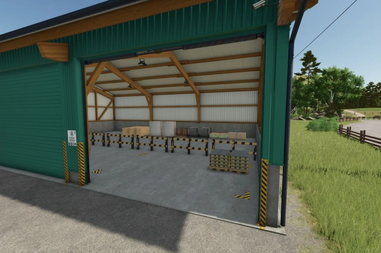 Холодильний склад для Farming Simulator 25