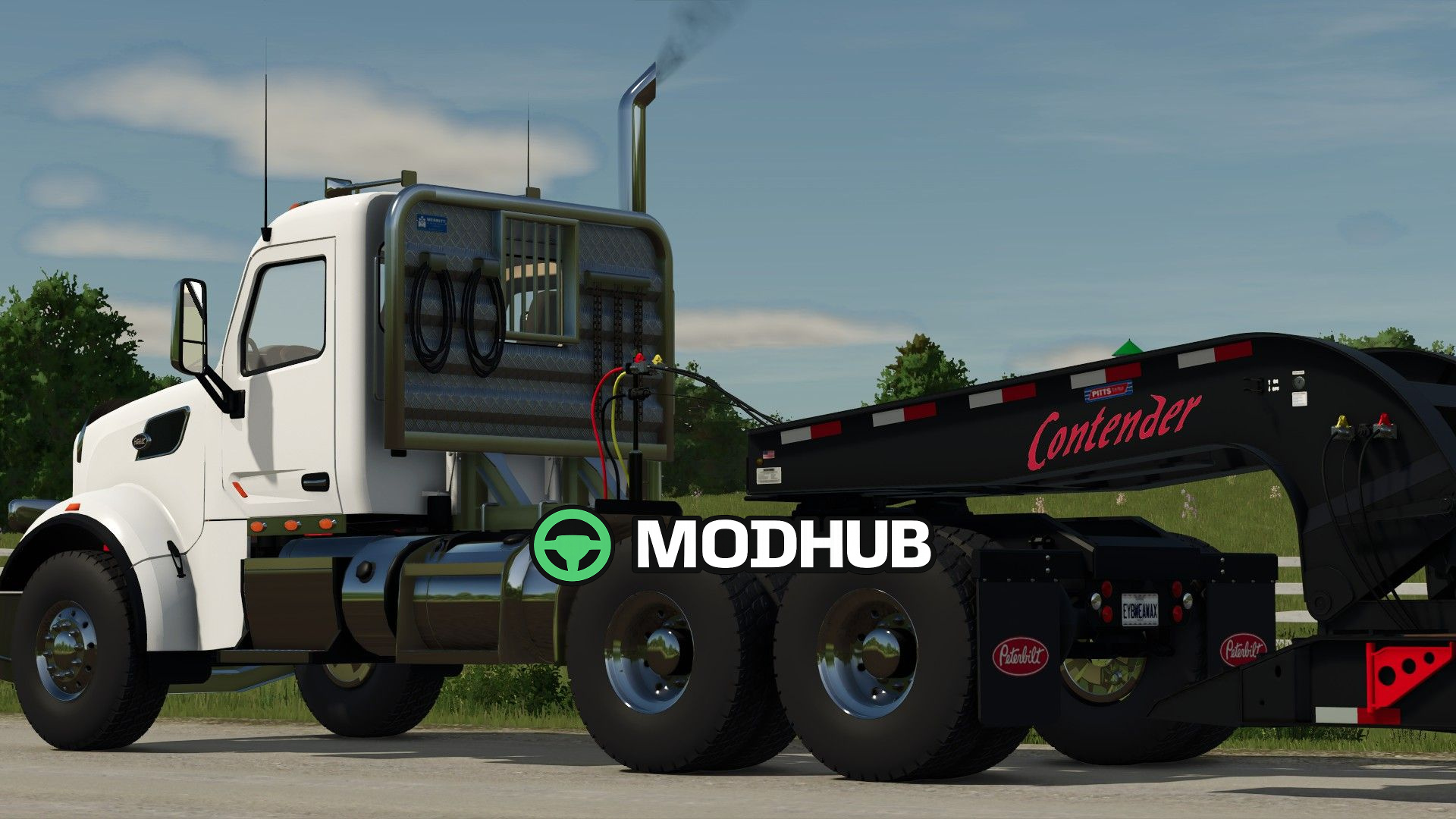 Mod na samochody Peterbilt 567 Daycab dla Farming Simulator 25 - Zrzuty ekranu