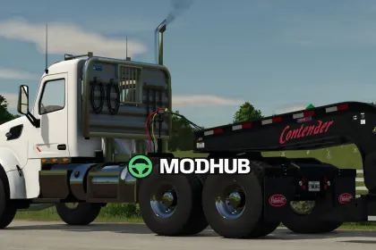 Мод на Автомобілі Peterbilt 567 Daycab для Фермер Симулятор 25
