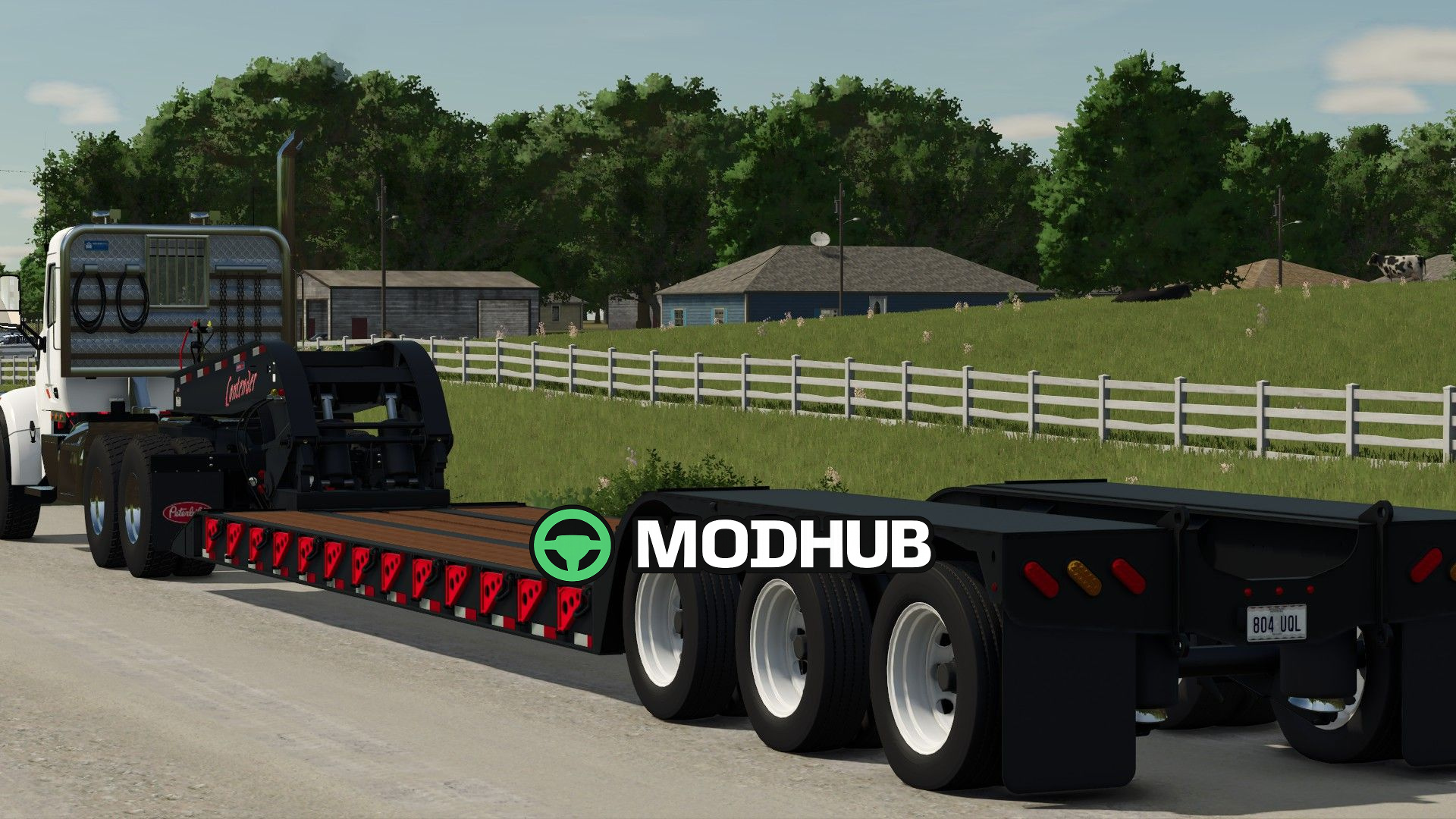 Mod na samochody Peterbilt 567 Daycab dla Farming Simulator 25 - Zrzuty ekranu