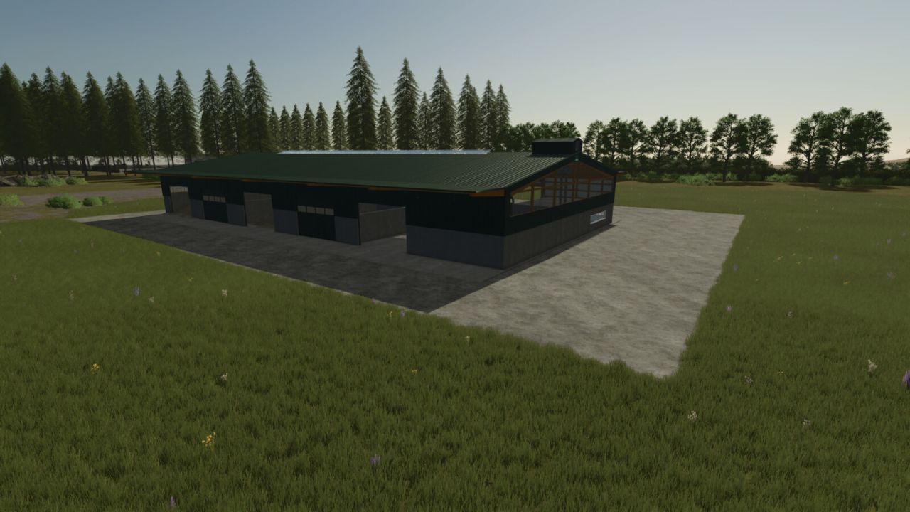 Склад зерна Rudolf Hoermann для Farming Simulator 25