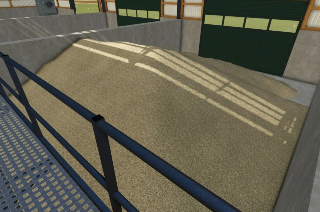 Склад зерна Rudolf Hoermann для Farming Simulator 25