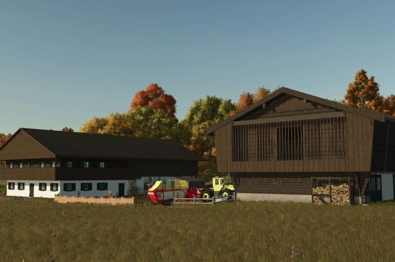Стійло австрійське для Farming Simulator 25
