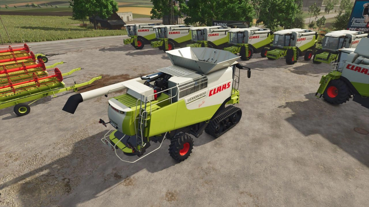 Комбайн CLAAS Lexion 500 Series для Farming Simulator 25