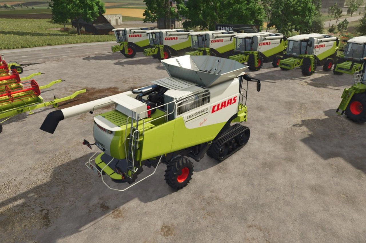 Комбайн CLAAS Lexion 500 Series для Farming Simulator 25