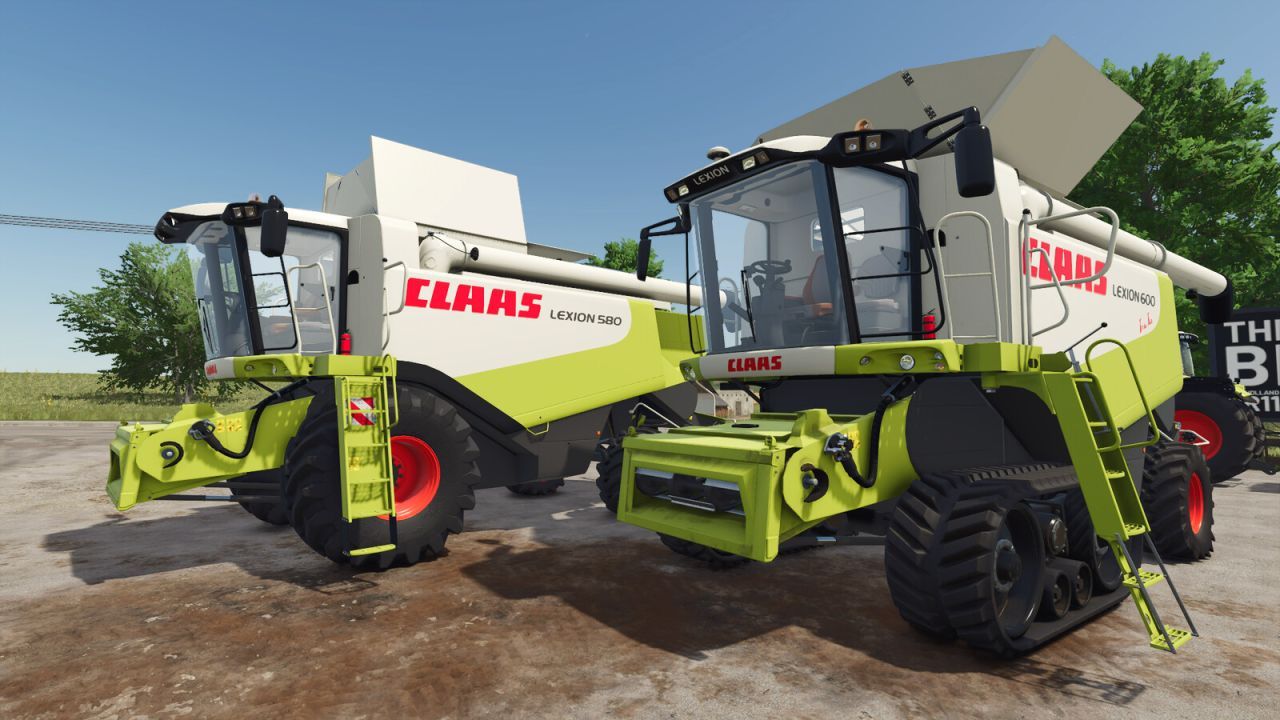 Комбайн CLAAS Lexion 500 Series для Farming Simulator 25