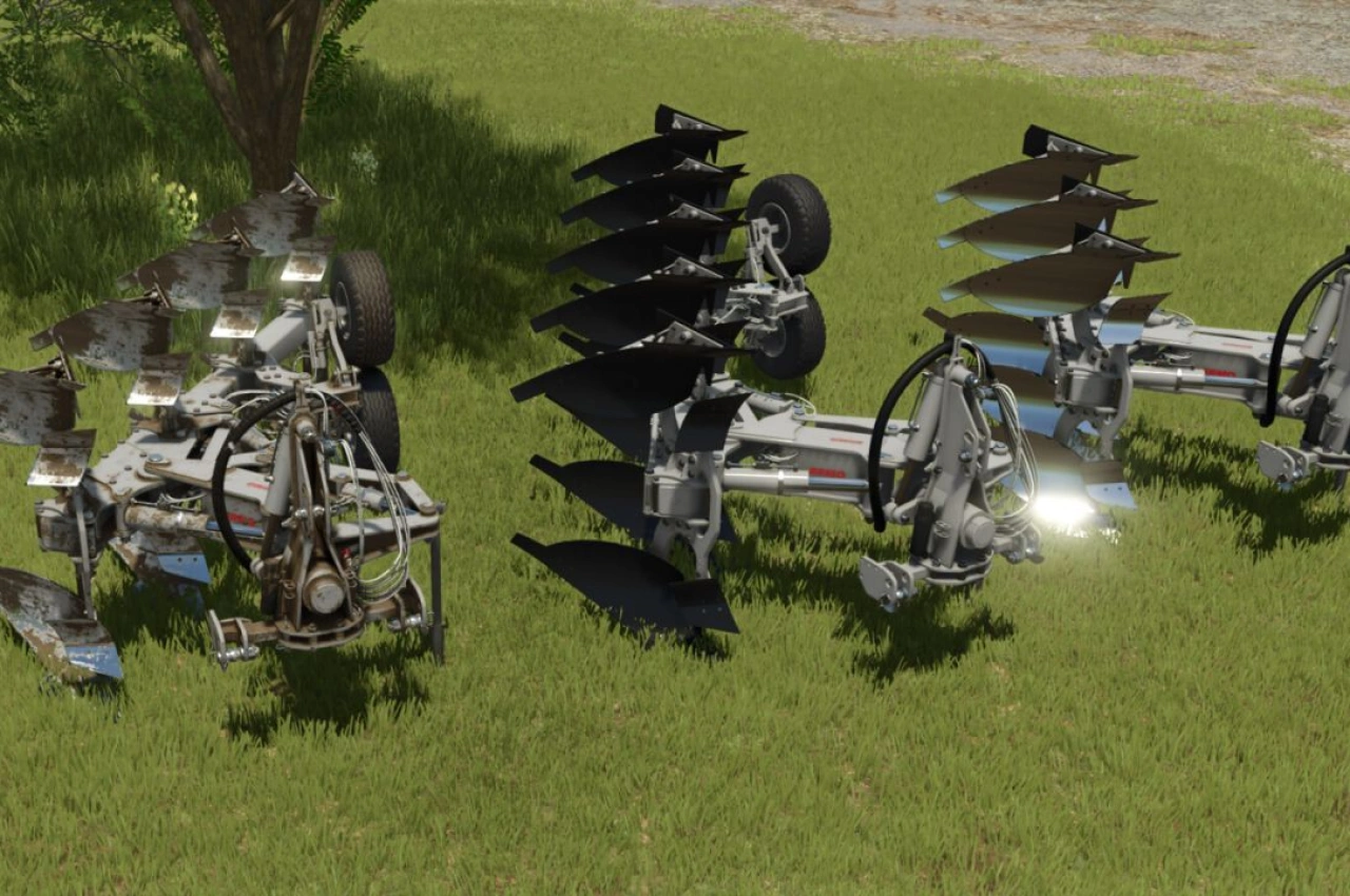 Плуг Ermo Kronos Evo Series для Farming Simulator 25