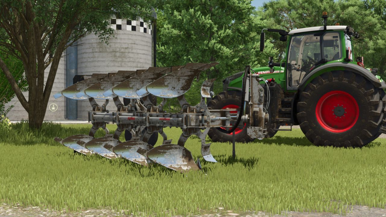 Плуг Ermo Kronos Evo Series для Farming Simulator 25