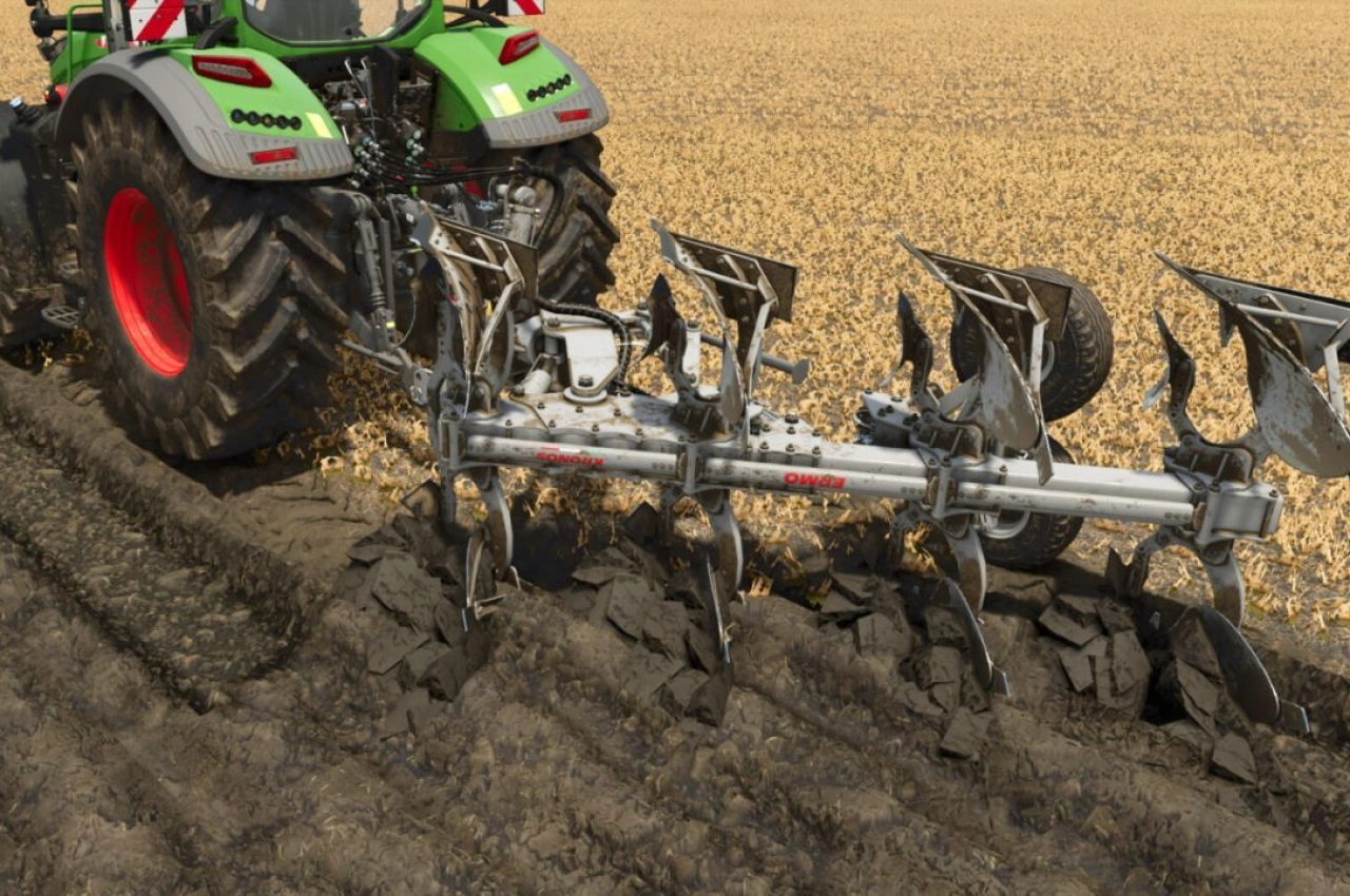 Плуг Ermo Kronos Evo Series для Farming Simulator 25