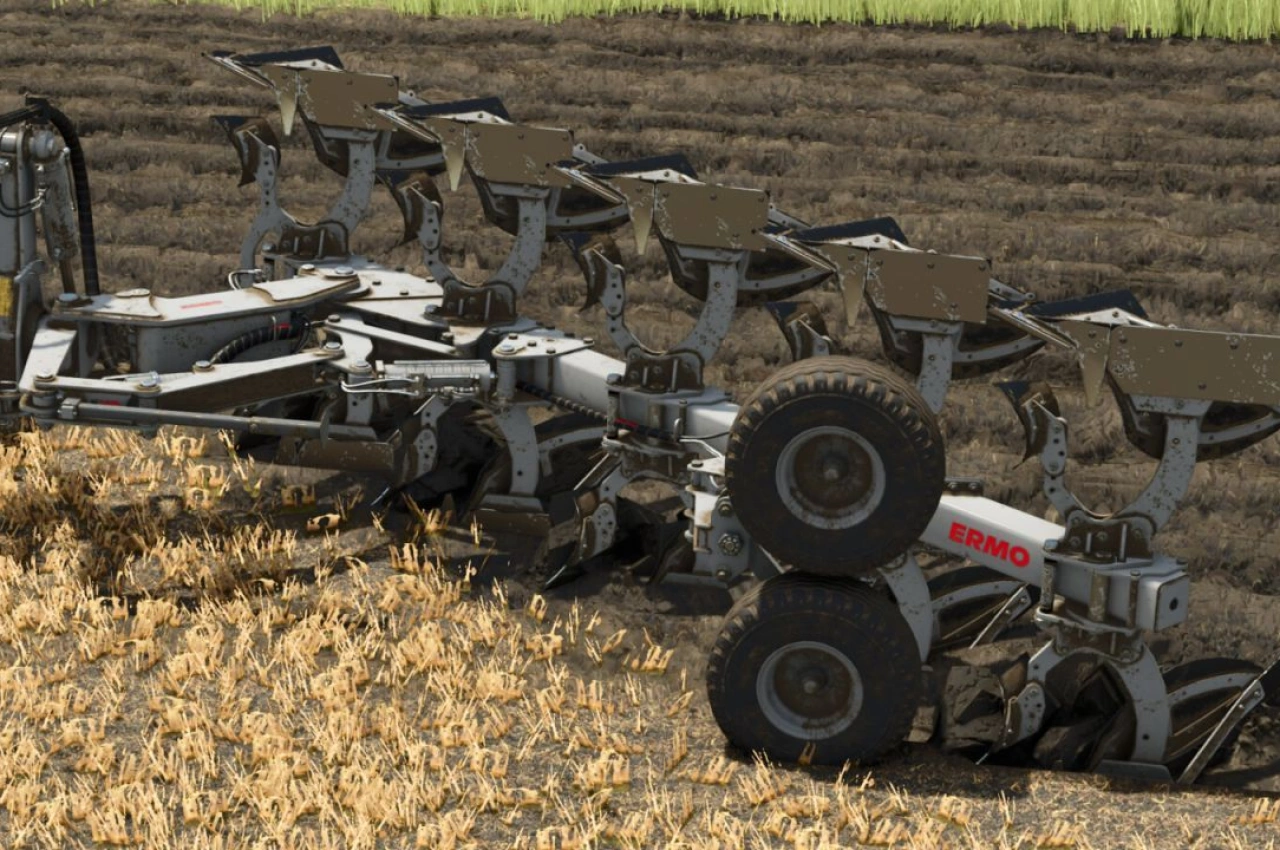 Плуг Ermo Kronos Evo Series для Farming Simulator 25