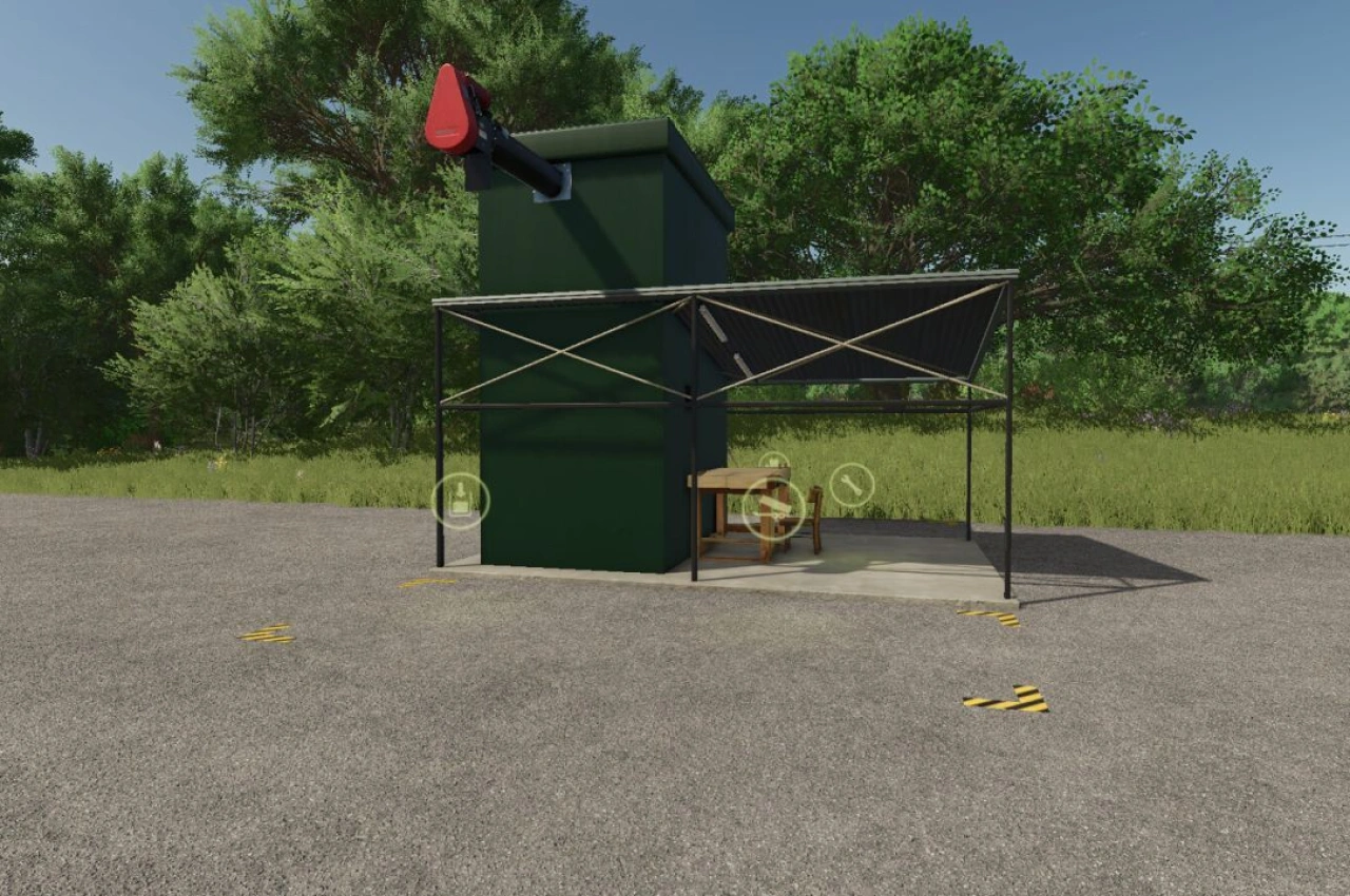 Точка виробництва сільськогосподарських товарів для Farming Simulator 25