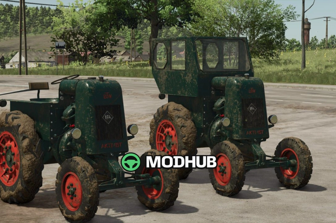 Новий Мод на Легендарний IFA RS03 Aktivist для FS25