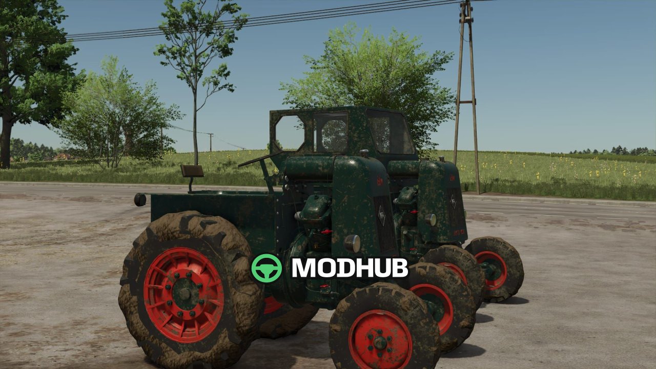 Новий Мод на Легендарний IFA RS03 Aktivist для FS25