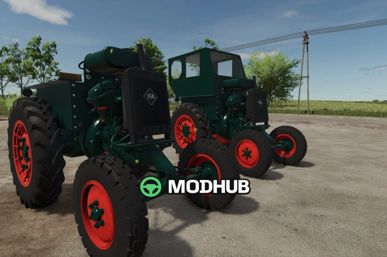 Новий Мод на Легендарний IFA RS03 Aktivist для FS25
