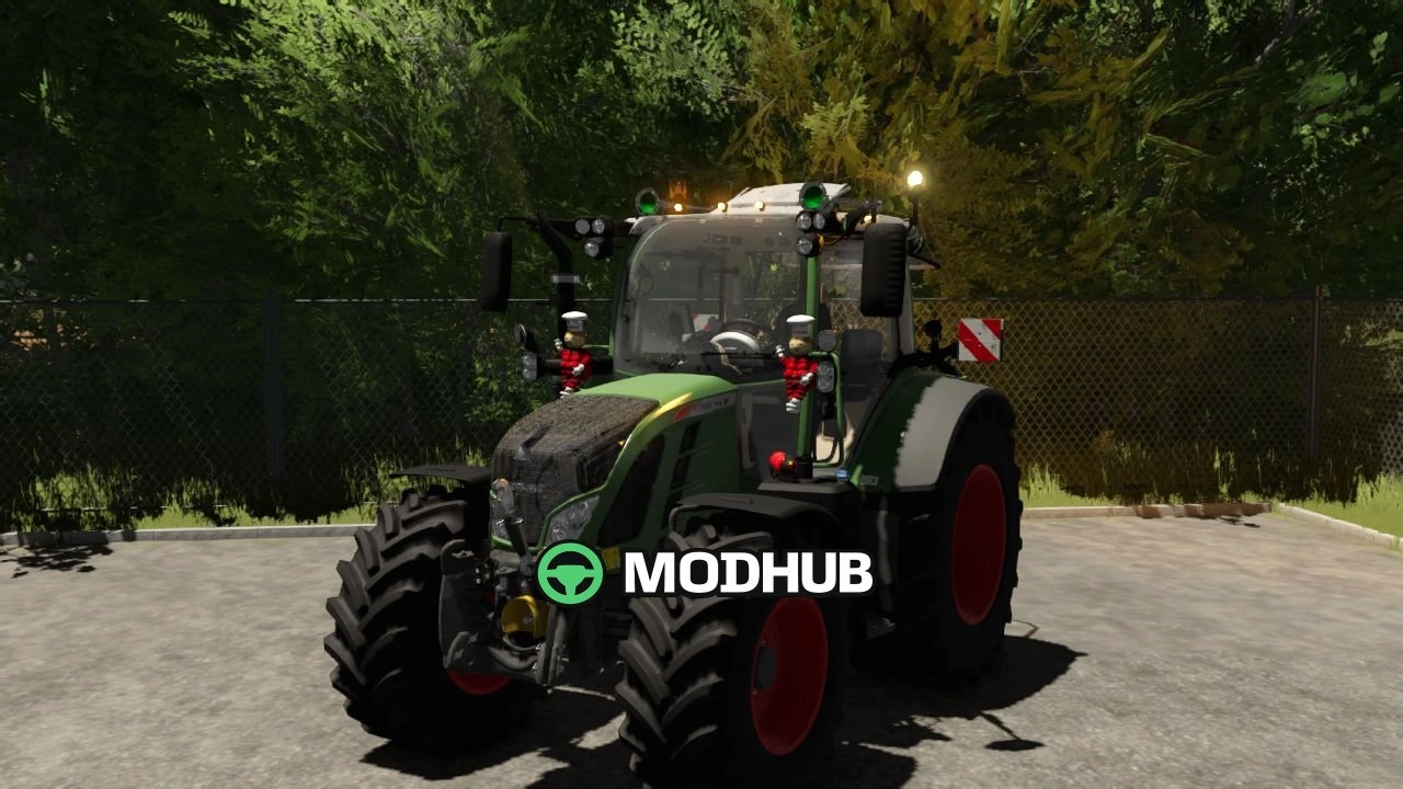 Новий Мод на Потужний Трактор Fendt 500 Серії для FS25