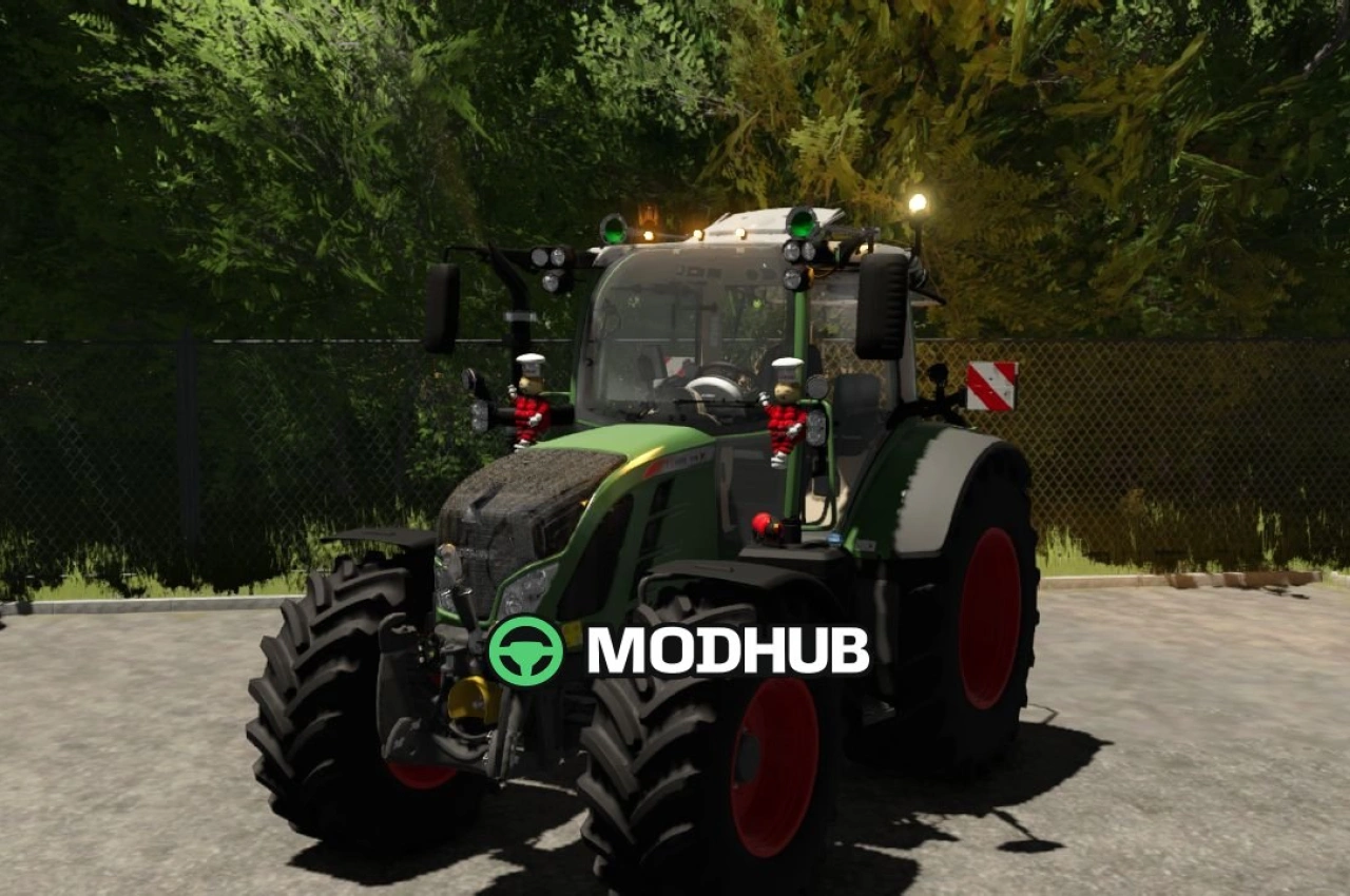 Новий Мод на Потужний Трактор Fendt 500 Серії для FS25