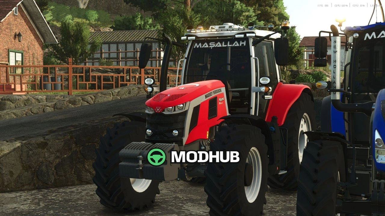 Новий Мод на Трактор Massey Ferguson 7S Серії V1.0.0.0 для FS25