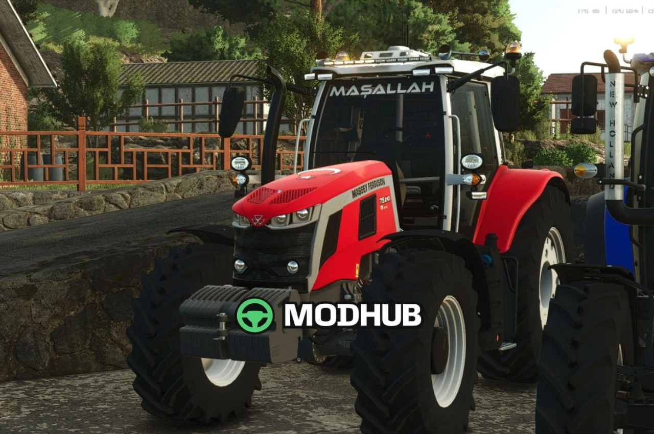 Новий Мод на Трактор Massey Ferguson 7S Серії V1.0.0.0 для FS25