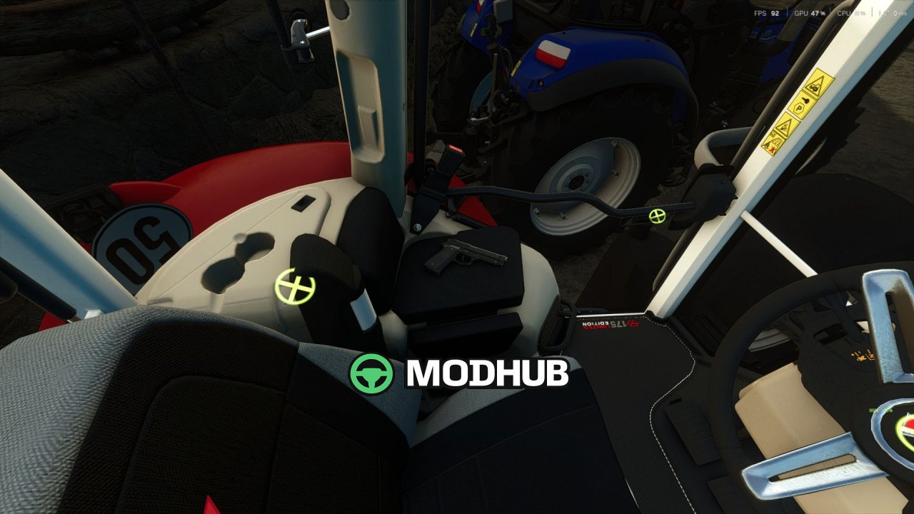 New Mod for Tractor Massey Ferguson 7S Series V1000 for FS25