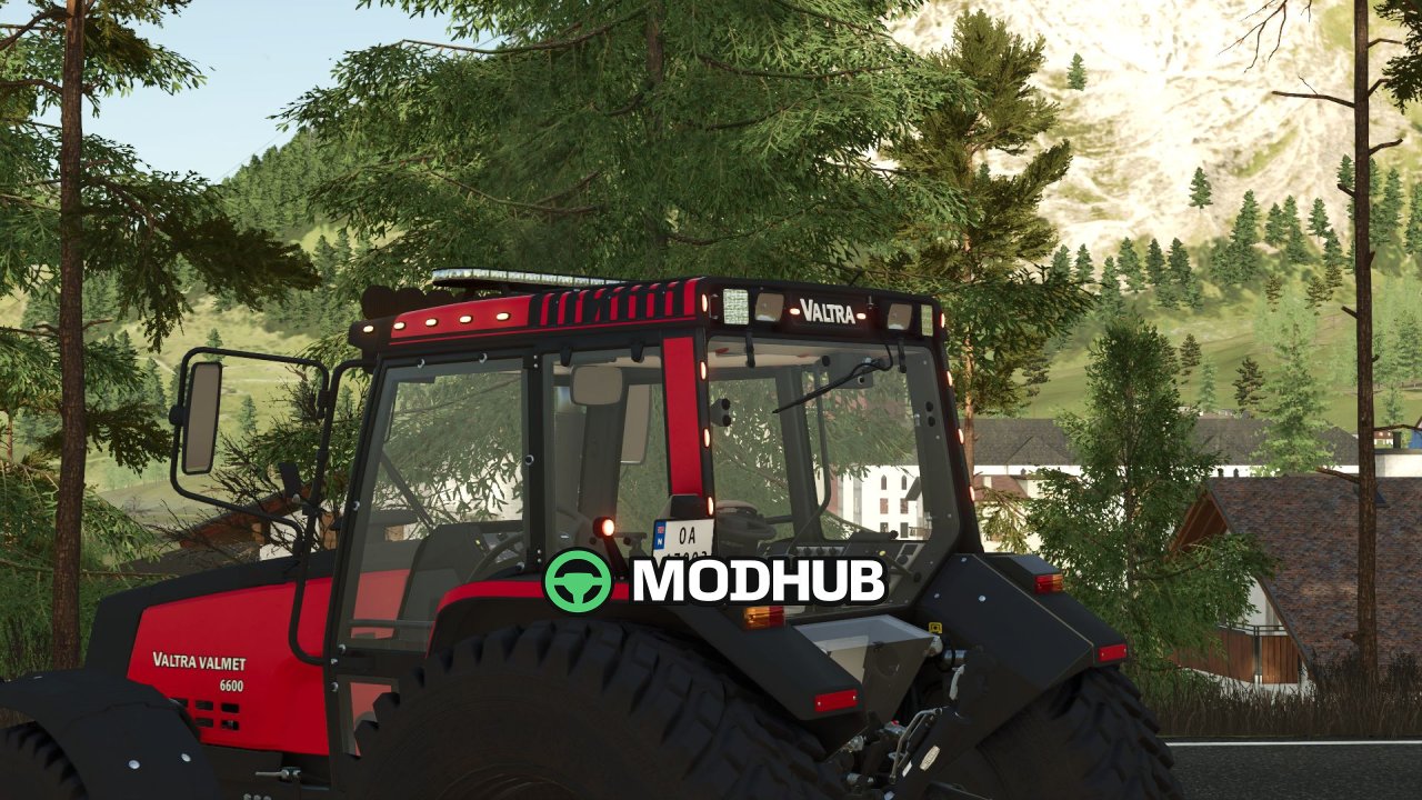 Новий Потужний Трактор Valtra Valmet 6600 для FS25