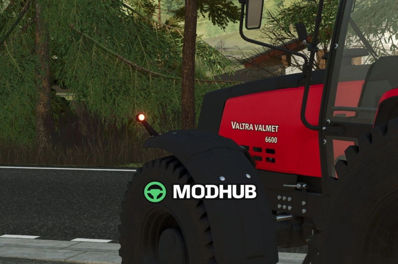 Новий Потужний Трактор Valtra Valmet 6600 для FS25