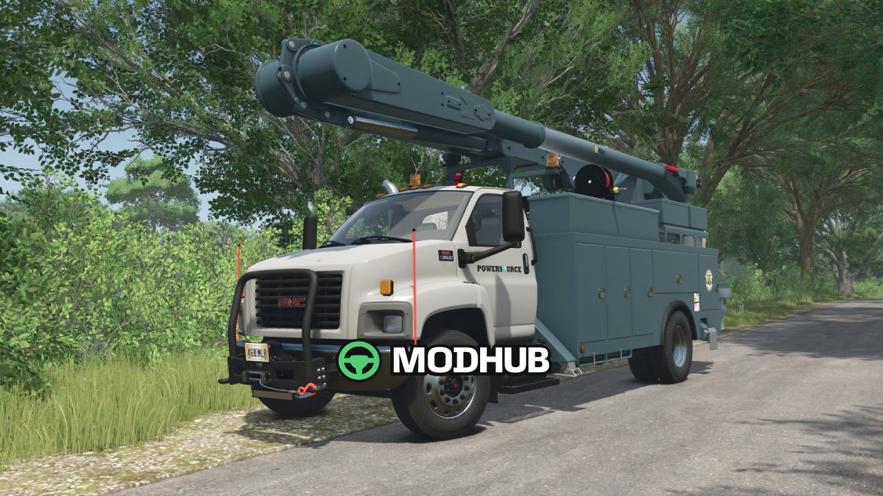 Новий Потужний Крановий Автомобіль GMC C8500 для FS25