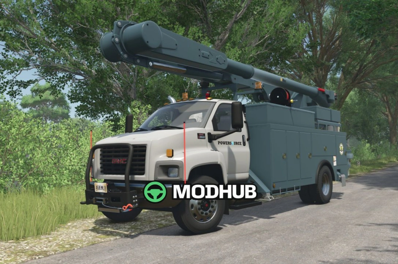 Новий Потужний Крановий Автомобіль GMC C8500 для FS25