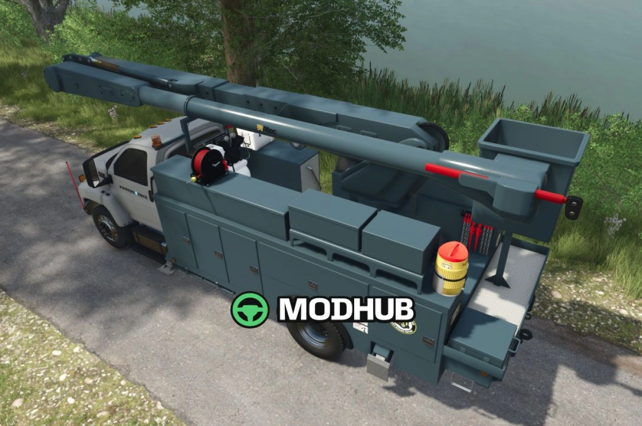 Новий Потужний Крановий Автомобіль GMC C8500 для FS25