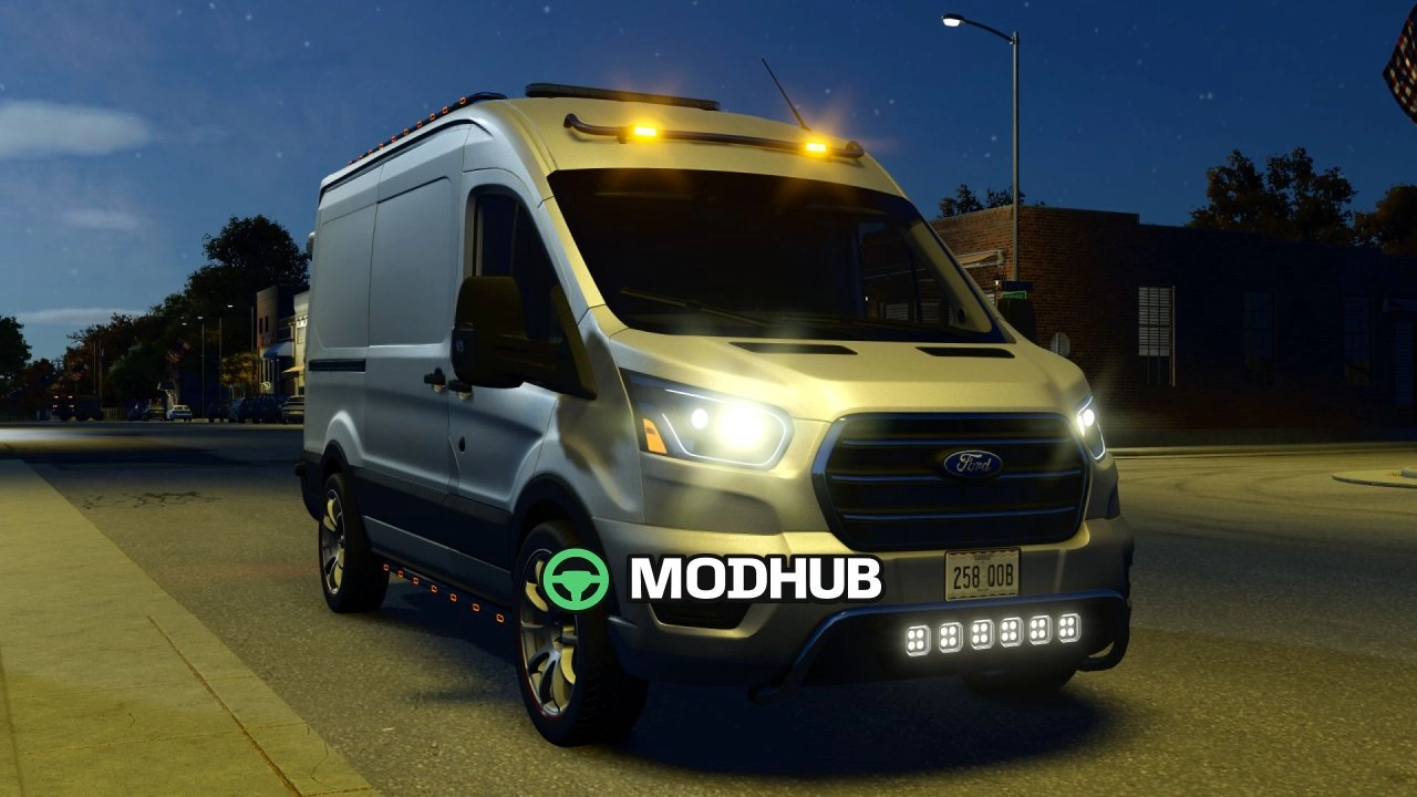 Новий Мод на Легендарний Ford Transit MK8 для FS25