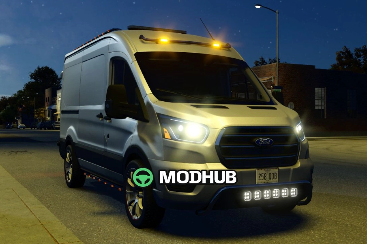 Новий Мод на Легендарний Ford Transit MK8 для FS25