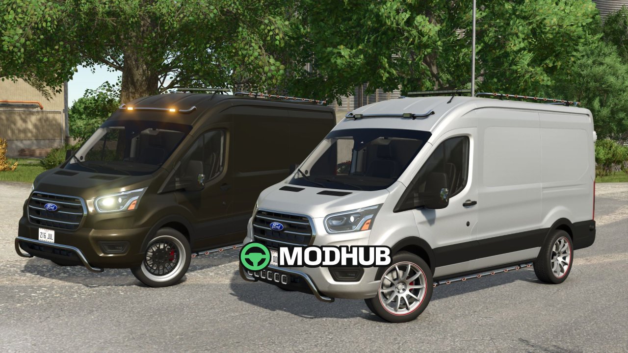 Новий Мод на Легендарний Ford Transit MK8 для FS25