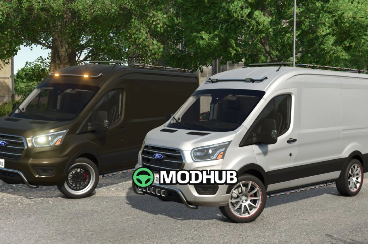 Новий Мод на Легендарний Ford Transit MK8 для FS25