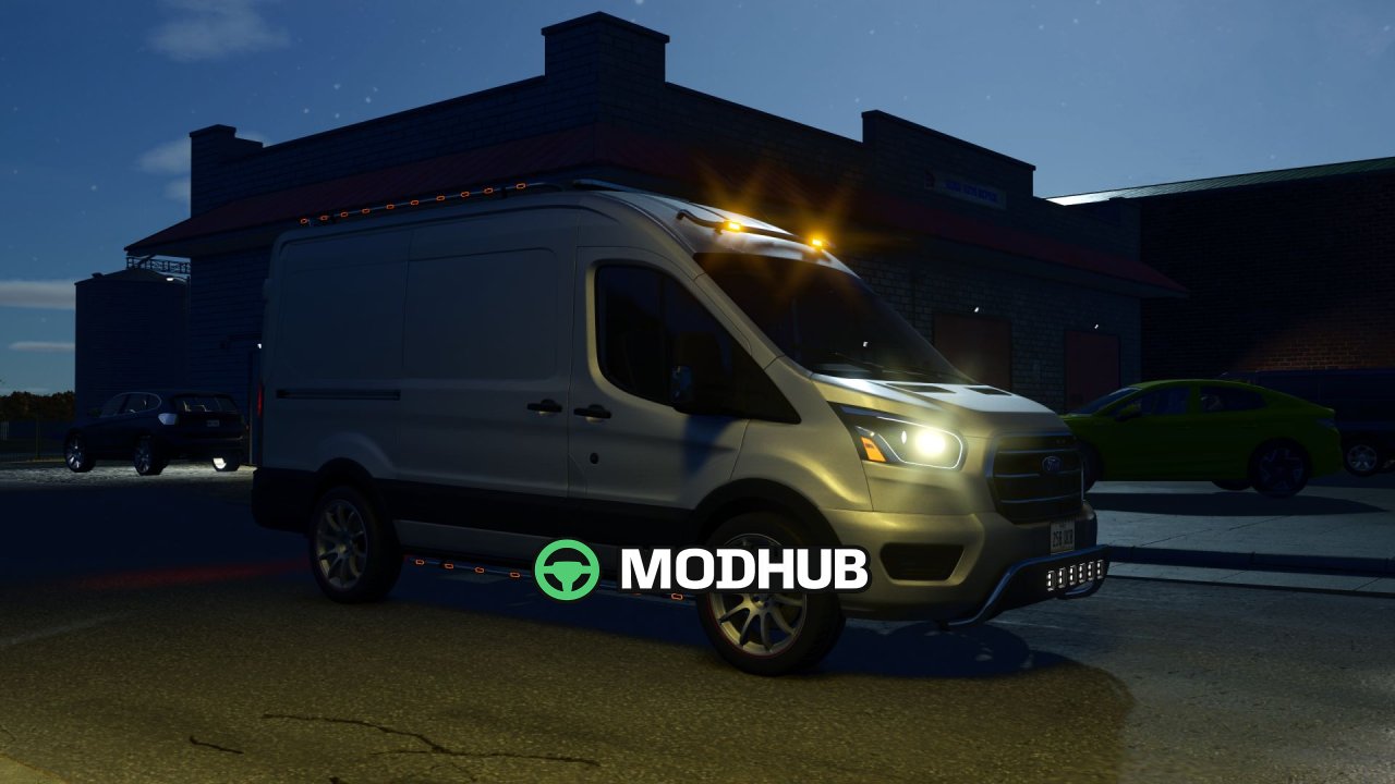 Новий Мод на Легендарний Ford Transit MK8 для FS25