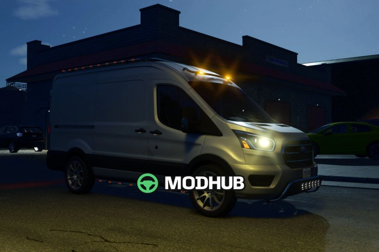 Новий Мод на Легендарний Ford Transit MK8 для FS25