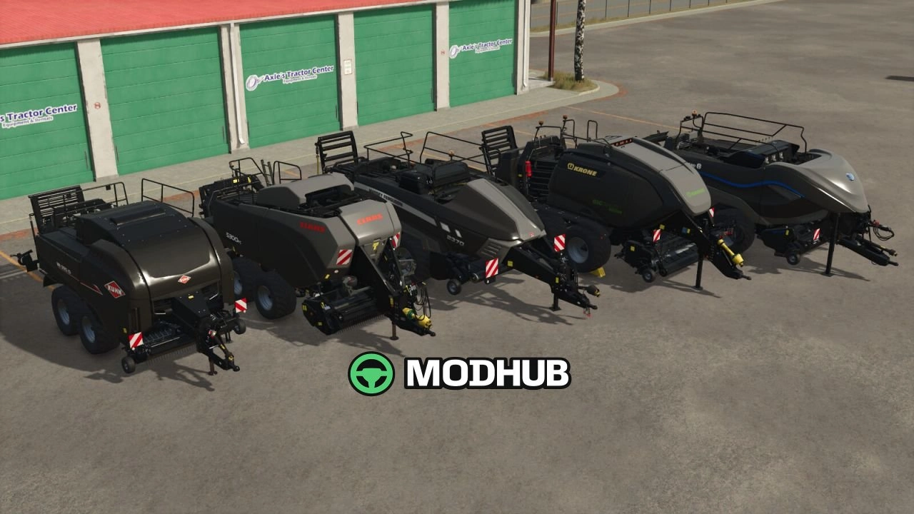 Мод на Легендарні Прес-підбирачі Square Balers Plus V1.1.0.2 для FS25