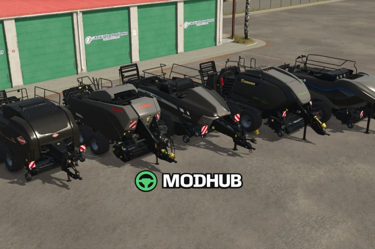 Мод на Легендарні Прес-підбирачі Square Balers Plus V1.1.0.2 для FS25