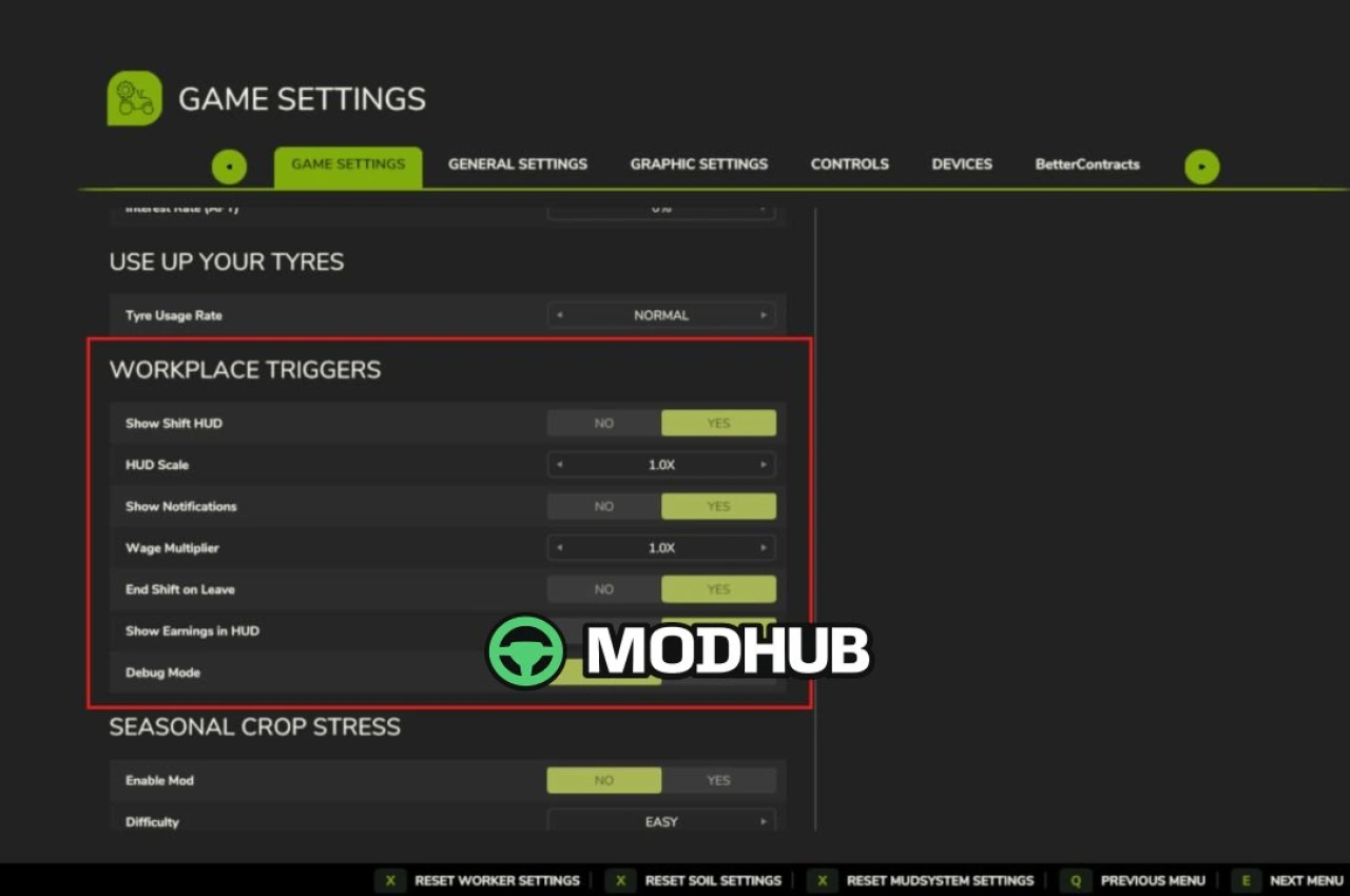 Workplace Triggers V1.0.2.1