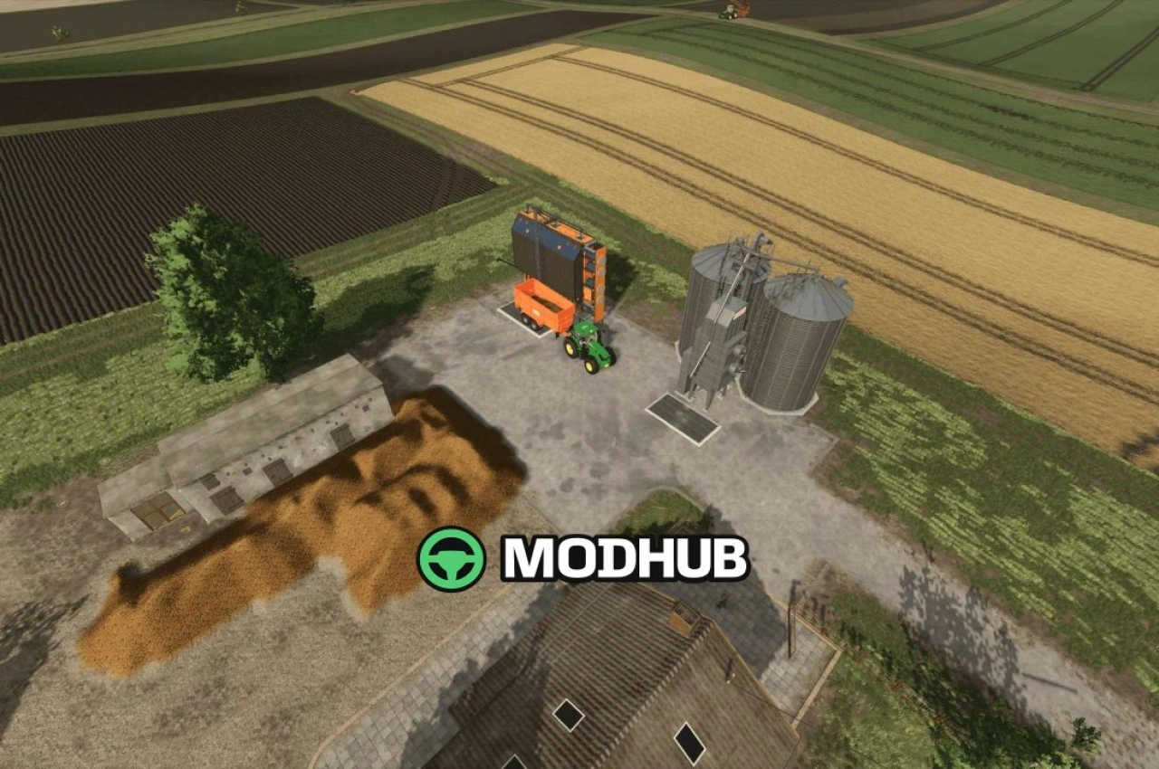 Новий Мод на Сушарку для Зерна Multi v1.0.0.1 для FS25