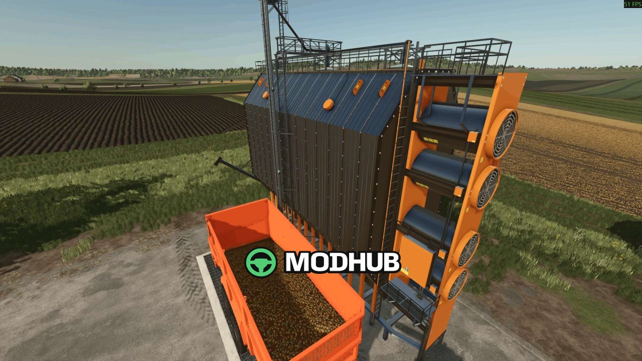 Новий Мод на Сушарку для Зерна Multi v1.0.0.1 для FS25