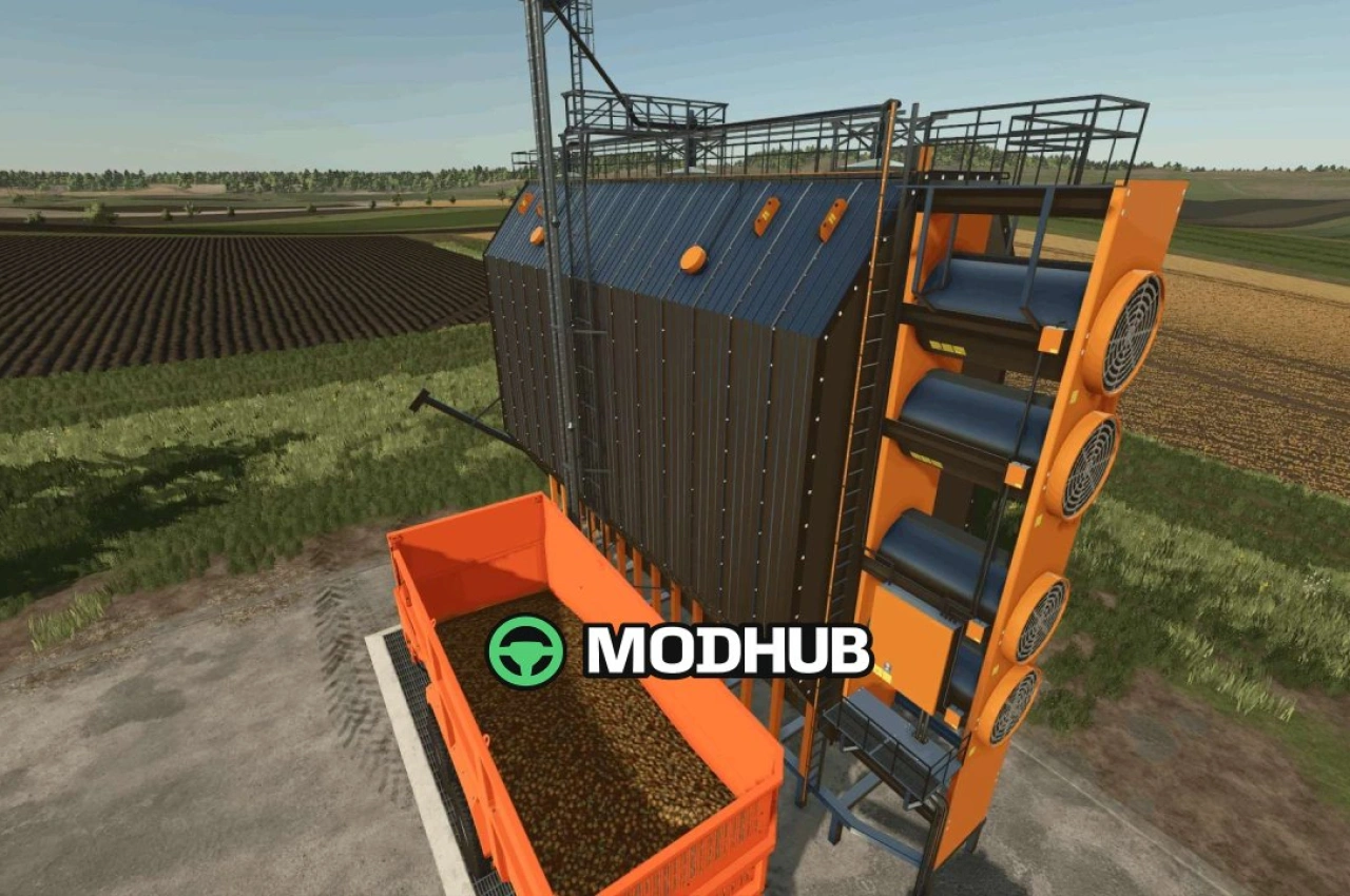Новий Мод на Сушарку для Зерна Multi v1.0.0.1 для FS25