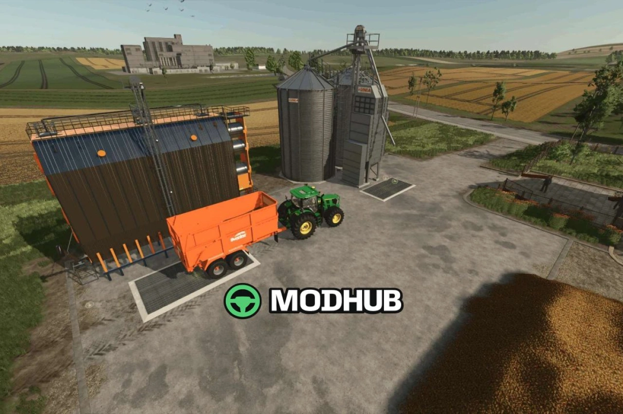 Новий Мод на Сушарку для Зерна Multi v1.0.0.1 для FS25