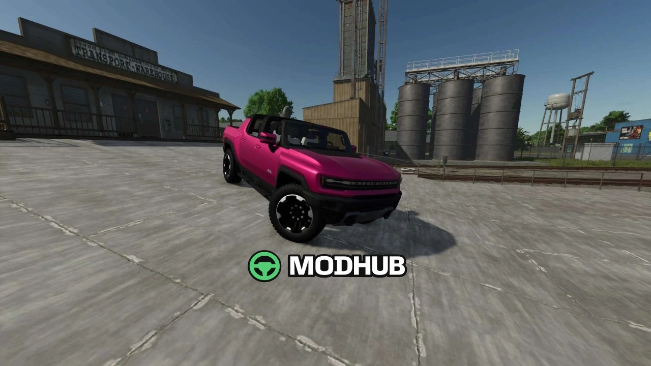 Новий Потужний GMC HUMMER EV для FS25