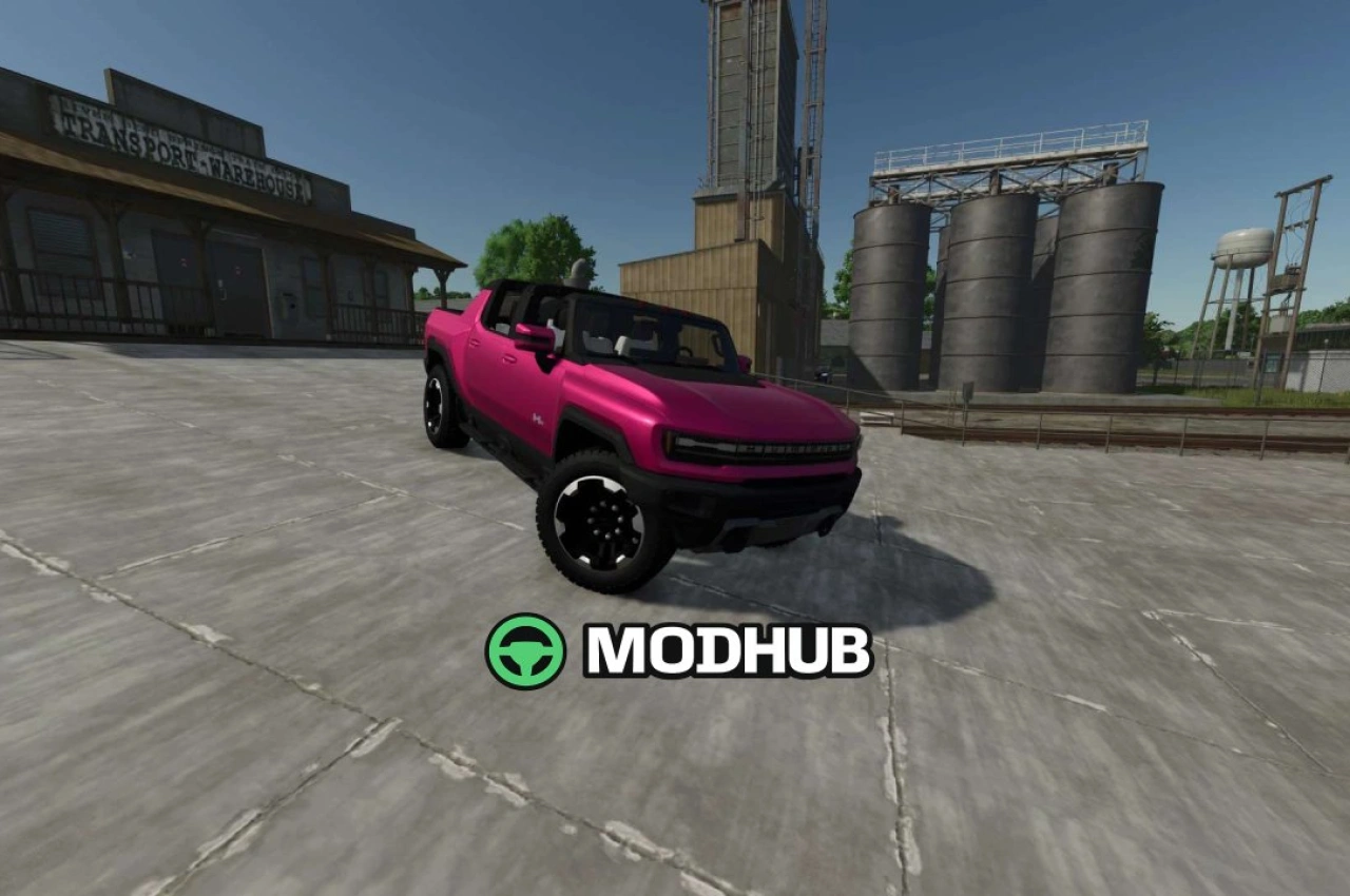 Новий Потужний GMC HUMMER EV для FS25