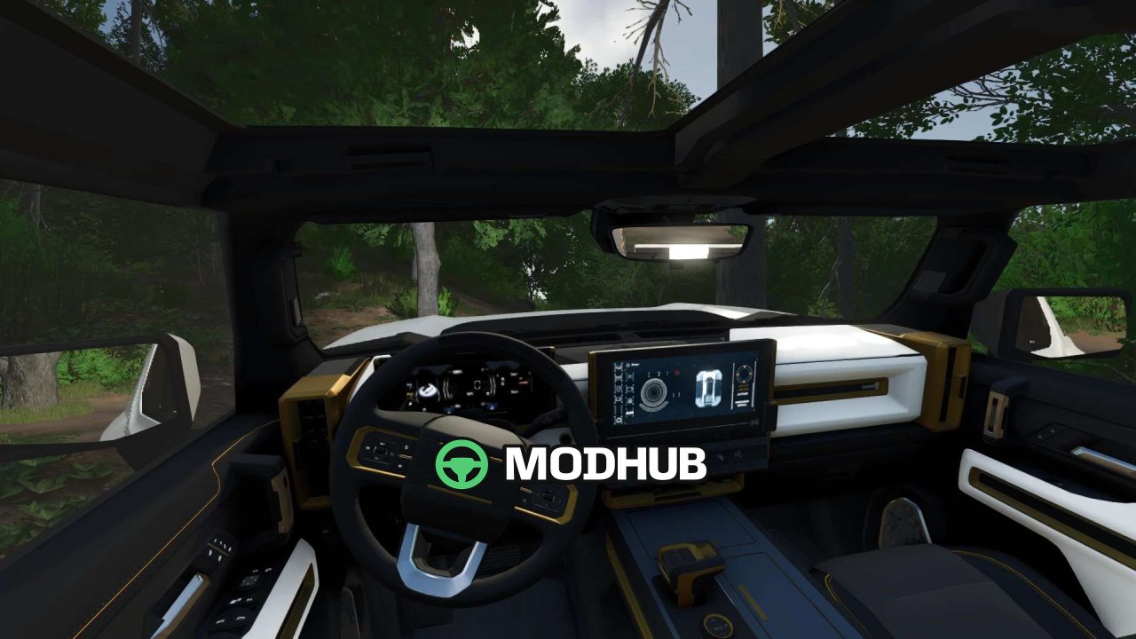 Новий Потужний GMC HUMMER EV для FS25
